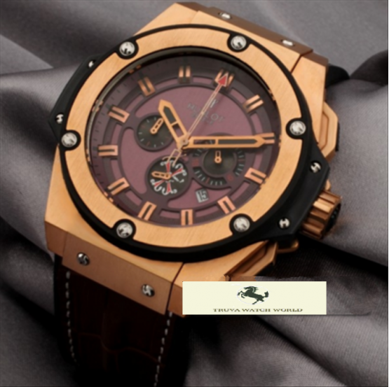 HK910 HUBLOT GENEVE BİG BANG KİNG ARTURO FUENTE ROSE GOLD